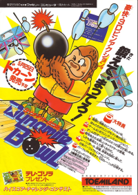 Dynamite Bowl JP MSX  box art